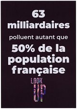 « 63 milliardaires polluent autant que 50% de la population française. On en parle quand ? », 2022