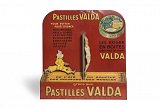 Automate de vitrine « Pastilles Valda pour éviter pour soigner toux, rhumes, maux de gorge » attribué à Édouard Émile Courtin, L'Alutol, fabricant, 1934