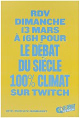 « Candidat.e.s. : qui sortira la France de l'illégalité climatique ? Le débat du siècle », 2022