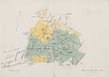 Carte du domaine de chasse du comte Moïse de Camondo