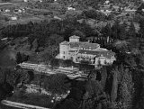 Vue aérienne de La Colle Noire, maison de Christian Dior à Montauroux (Var)