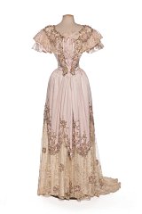 Robe du soir en 2 parties, Maison Clergeat, Paris, 1898-1900