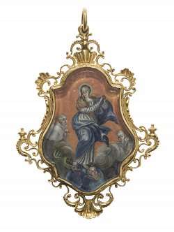 Pendentif « saint François d'Assise » et « Assomption de la Vierge »