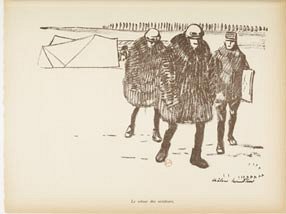 Hermann-Paul, « Le Retour des aviateurs », dans Hermann-Paul (et. al.), « La Grande Guerre par les artistes (1914-1918) »