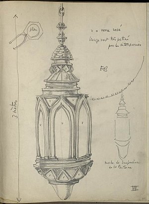 Édouard Bénédictus (1878- 1930), [Eléments pour un décor de théâtre ?], XXe siècle (début)