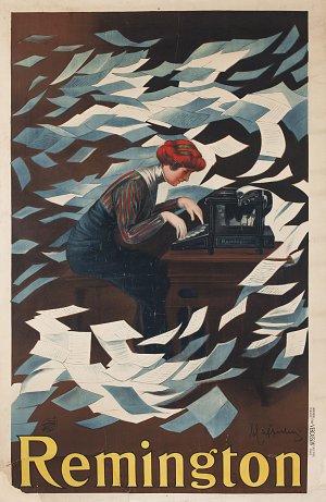 Leonetto Cappiello, Affiche, « Remington », vers 1910