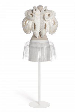 Iris van Herpen, Ensemble n°11, collection {Crystallization}, Pays-Bas, 2010|