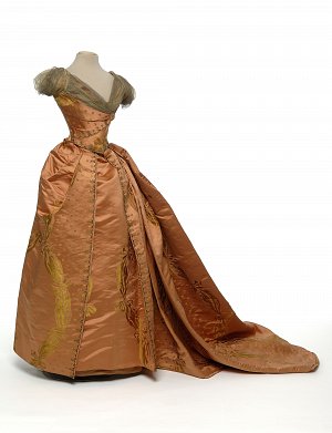 Charles Frederick Worth, Robe du soir en deux parties, Paris, vers 1885