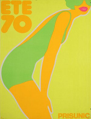 Friedemann Hauss, Affiche {Été 70 Prisunic}, 1970