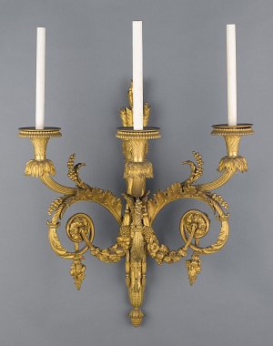 Bras de lumière d'une paire, Pierre-Philippe Thomire, 1787