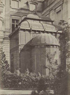 Photographie, « Hôtel Camondo : serre », vers 1875