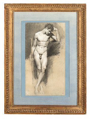  « Jeune homme nu », Pierre-Paul Prud'hon (1758-1823), 1er quart du XIXe siècle