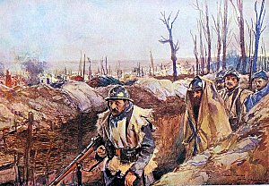 Francois Flameng, « Souchez, 18 décembre 1915 »