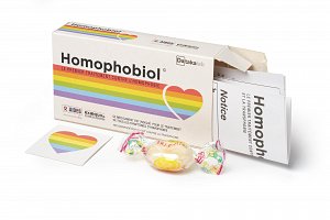 « Homophobiol, premier traitement contre l'homophobie », 2016