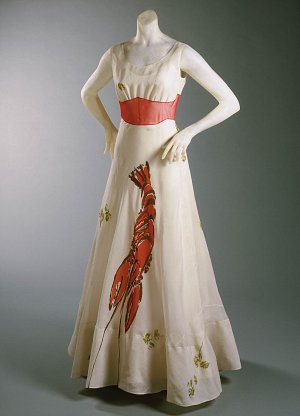 Elsa Schiaparelli en collaboration avec Salvador Dalí, Robe du soir, 1937