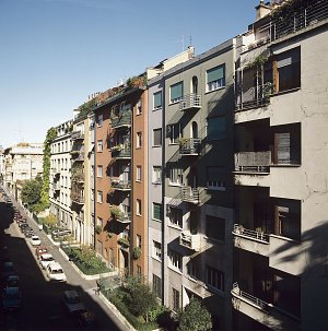 Domus Fausta, Domus Carola et Domus Julia, Milan, 1931-1936 