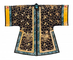  Veste longue informelle, Dynastie des Qing, XIXe siècle