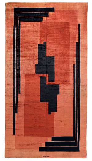 Ivan da Silva Bruhns, rug for the Maharaja of Indore's bedroom, c. 1930