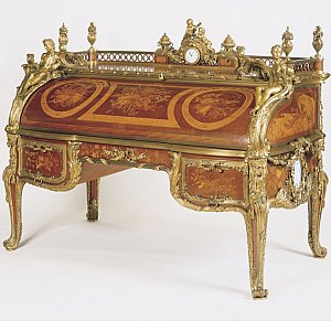 Copie du bureau du roi Louis XV, France, vers, 1855-1860