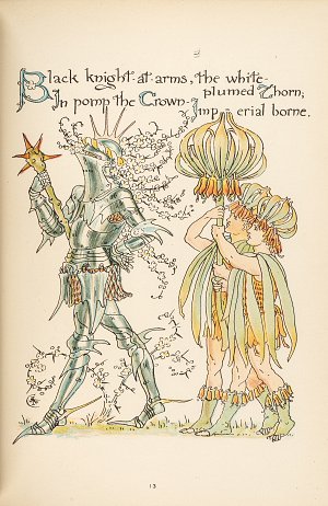 Walter Crane, « Flora's feast, a masque of flowers », 1892