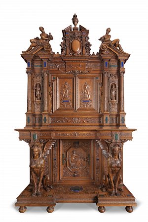 Cabinet à deux corps