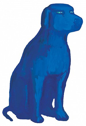 Illustration tirée de l'album « Chien bleu », 1989