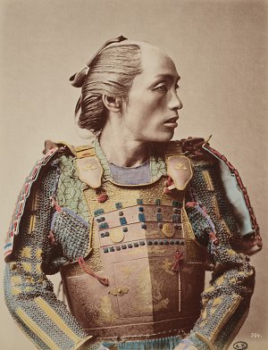 Raimund von Stillfried, {Samourai}, vers 1882