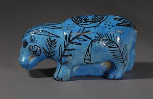 Figurine d'hippopotame, Moyen Empire (-2106/-1786)