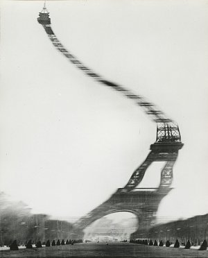 Robert Doisneau, {Eiffel Tower}, Exhibition « Six photographs and Paris », 1965